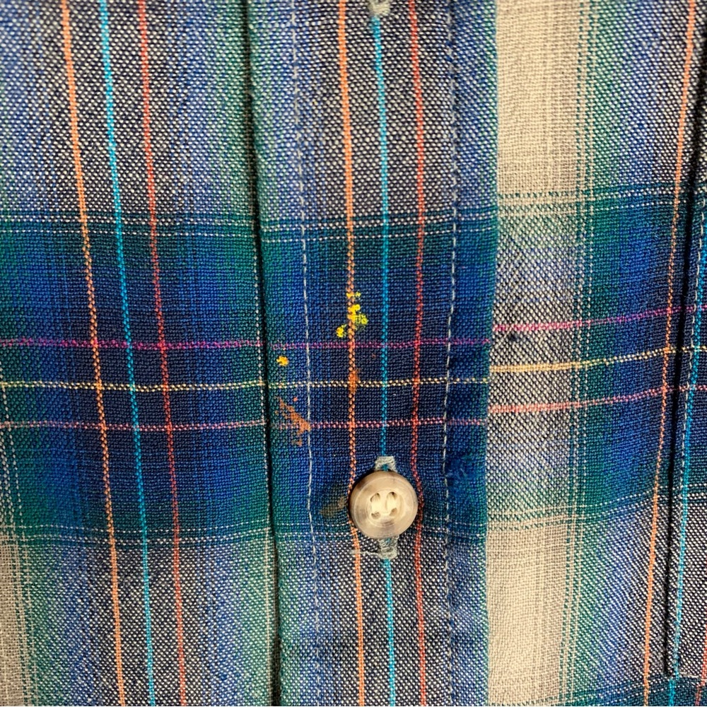 Pendleton Virgin Wool Flannel Large Long Made In … - image 4